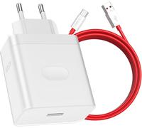 45w Supervooc Chargeur Rapide Avec 6a Câble Usb C 1m Pour Oneplus 10 9 Pro Nord Ce 2 Lite,Chargeur Rapide Vooc Charge Avec Câble Usb Type-C Pour Oppo Find X5 X3/2 Neo/Reno10/8/7 Pro,Realme Gt Neo 2