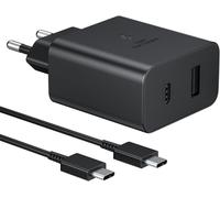 45w Usb C Charger, Pd+Qc Dual Port Fast Charger Type C With Usb C To C Charging Cable 2 M For Samsung Galaxy S24/S23/S22/S21/S20/Ultra, Iphone 16/1514/13/12/11/Pro Max/Xs/Xr,Pixel, Macbook