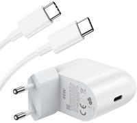 45w Usb C Mains Charger For Google Pixel 9 Pro Xl Fold 8 Fast Charger With Type C Cable 1m For Pixel 8 7a 6a, For Galaxy A56 A36 5g Tab S9 Fe+ Ultra S24 Tab S10+, For Iphone 16 Pro Max