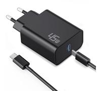 45W USB C Rapide Chargeur pour Samsung Galaxy S25 Ultra S24 S23 S22 S21 FE 5G S20, A55 A54 A53 A52, Note 20 10, Tab S8 S9, Z-Fold 5/6 Z-Flip 5/6, Super Fast Charger Prise Adaptateur + 2M Type C Câble