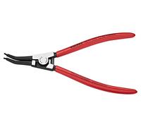 Knipex Pince Circlips DIN 5254 A et DIN 5254 B, Arbre:40-100mm - Pointes:2,3mm, Coudées à 45° -Longueur : 210 mm - Robuste, Forgée, Pointes Solides Antidérapantes - 46 31 A32