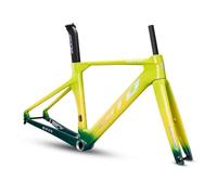 46 48 50CM 700C Cadre de vélo de route en carbone + fourche + tige de selle