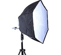 46 cm à tête hexagonale pliable flash Speedlite Softbox Diffuseur Réflecteur avec support Hot Shoe standard pour Canon Nikon Pentax Olympus Metz Nissin Sigma Speedlight
