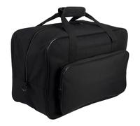 46 x 23 x 32 cm Sac de transport pour machine à coudre en tissu Oxford avec poignées de transport, bretelles, plusieurs poches, étanche, protection contre l'usure, sac de transport portable pour les
