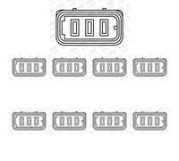 46 x Bobine d'allumage BorgWarner (BERU) pour AUDI, SEAT, SKODA, VW A3 8L, A4