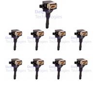 46 x Bobine d'allumage DELPHI pour BMW 3 E30, 3 E36, 5 E34, 7 E32, 7 E38, 8 E31