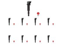 46 x Bobine d'allumage NGK pour ALPINA, BMW, CITROËN, DS, MINI, OPEL, PEUGEOT