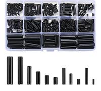 460 Pièces Assortiment de Goupilles élastiques, Goupilles élastiques de Sûreté en Acier au Manganèse - M1.5/M2/M2.5/M3/M4/M5/M6