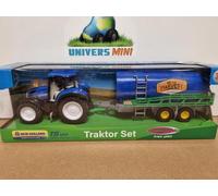 460529 - NEW HOLLAND T5.120 + tonne à lisier - Jamara - 1/32