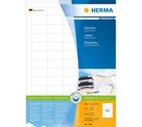 HERMA Premium - Étiquettes en papier plastifiées mates autocollantes permanentes - blanc - 38.1 x 21.2 mm 13000 étiquette(s) ( 200 feuille(s) x 65 )