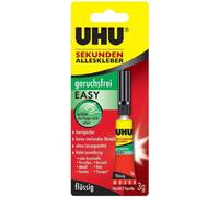 [46130] UHU colle instantanée EASY, sans solvants, tube de 3 g
