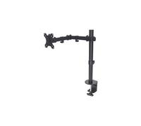 Manhattan 461542 simple Support de table pour écran 33,0 cm (13\ ) - 81,3 cm (32\ ) noir réglable en hauteur, inclinable, mobile