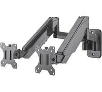 461627 x2 Support mural pour écran 43,2 cm (17) - 81,3 cm (32) noir rotatif, réglable en hauteur, inclinable, mobile