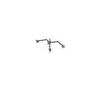 Manhattan Support de bureau 461658 3 écrans 13–27" pince VESA 75/100 mm charge max 21 kg noir