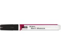 46239 - Marqueur Acrylique Mat Avec Une Pointe Ronde Moyenne D¿Environ 2 À 4 Mm Noir Peinture Acrylique Permanente À Base D¿Eau Pour Des Motifs Délicats[Z445]