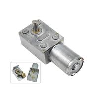 4632-370 Miniature DC Reducer Worm High Torque electronic starter 6V 12V 24V Speed Adjustable Speed electronic starter DC electronic starter JG7370 CZAOINCU(68RPM_24V)