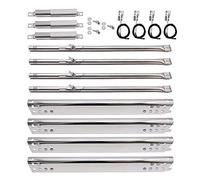 463344116 Pièces de gril pour brûleur Charbroil Advantage 4. Boucliers de plaque chauffante, brûleur, tube de transport et allumeurs pour Charbroil 463344116 pièces de rechange Char-Broil 466344116