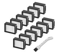4639161 Lot de 12 filtres de rechange pour aspirateur i-Robot Roomba E I & J Series i7 i7+/Plus i3 i3+ E5 E6 E7 i4 i6 i6+ i8 i8+ 1 brosse de nettoyage