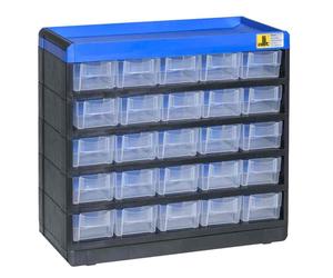 [464620] allit Casier à tiroirs VarioPlus Pro 29/50, 25 compartiments