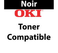 46471104 - Toner noir compatible OKI - 7 000 pages