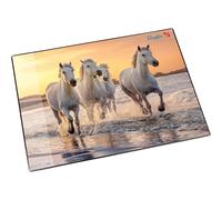 [46656] Läufer Sous-main Chevaux sur la plage, 400 x 530 mm