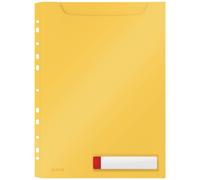 [46680019] Leitz Pack 3 Pochettes Perforées A4 PP Cosy Opaque Jaune