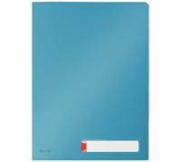 [46680061] Leitz Pack 3 Pochettes Perforées A4 PP Cosy Opaque Bleu