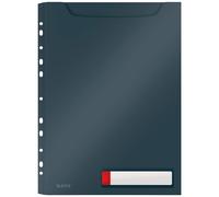 [46680089] Leitz Pack 3 Pochettes Perforées A4 PP Cosy Opaque Gris