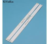 466mm 4 piece pour 2 TV Kit de lampes de télévision, bandes de rétro-éclairage LED pour Samsung V6ER 430 SMAB ( Nipseyteko )