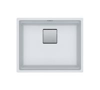 Franke Évier Kubus 2.0 Fragranit+ KNG110-52 – Blanc Artic (moucheté)