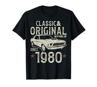 46e anniversaire 1980 Voiture classique T-Shirt