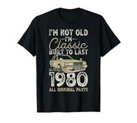 46e Anniversaire, Depuis 1980, Voiture Classique, 46 Ans T-Shirt
