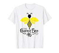 46e Anniversaire The Queen Bee is 46 Years Old Bumblebee T-Shirt
