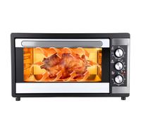 46L Convection Toaster Oven, 9-in-1 Multi-Function Countertop Cooker with Rotisserie, Dehydrate, 1500W Stainless Steel Baking Roasting Machine UE
