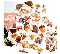 46pcs Diary Sticker Forêt Thème Mignon Animaux Mini Papier Autocollant DIY Ablum Scrapbooking Label Style Aléatoire