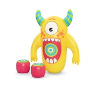 Bestway Sac de frappe gonflable Monster Knockout 120 cm multicolore +3 ans intérieur et jardin
