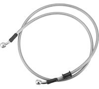 47.24" 10mm ID Moto Hydraulique Frein Ligne Huile Tube Argenté