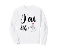 47 Ans Anniversaire Cadeau Femme Humour Sweatshirt