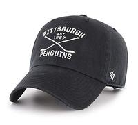 '47 Brand Adjustable Cap - Axis Pittsburgh Penguins Noir