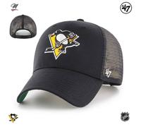 47 Brand Casquette ajustable Branson – Pittsburgh Penguins (NHL) – Noir – Taille unique