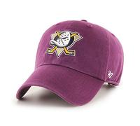 '47 Casquette de Baseball Unisexe NHL Anaheim Ducks Clean Up, Violet, Taille Unique