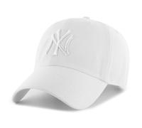 47 Brand Casquette New York Yankees 15062557 Clean Up réglable blanc