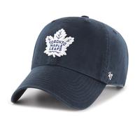 47 Brand Casquette réglable Toronto Maple Leafs Clean Up NHL Bleu marine Taille unique
