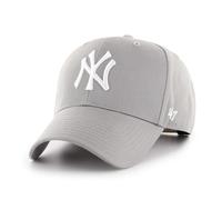 47 Brand Casquette réglable MLB Basic New York Yankees Gris