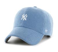 Casquette en Velours Clean Up Yankees by 47 Brand bleu clair One Size