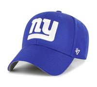 '47 NFL New York Giants MVP Casquette de baseball unisexe avec fermeture Velcro réglable, taille unique, logo de l'équipe, couleur bleu royal, bleu marine, taille unique