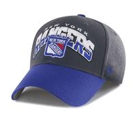 47 Brand Adjustable Mvp Cap - Split Block New York Rangers