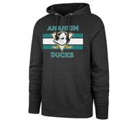 47 Brand Anaheim Mighty Ducks Burnside Hoody Noir Kapuzenpullover Sport