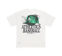 47 Brand - Backer Foundation Tee - Homme - Tops - Blanc - Taille: XL