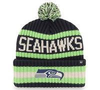 '47 Brand Bering Bonnet tricoté à rayures - NFL Premium, mixte adulte, Couleurs de l'équipe, taille unique